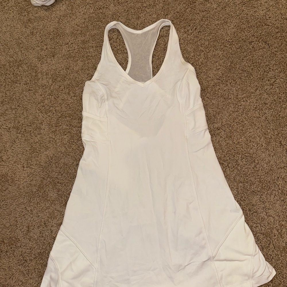 Lululemon athletica White Mini Tennis Dress